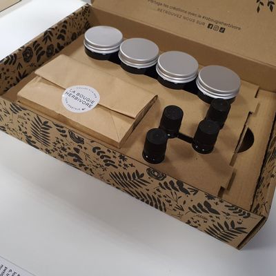 Coffrets et boîtes - Pack 8 BOX DIY Kit pour fabriquer ses bougies - LA BOUGIE HERBIVORE