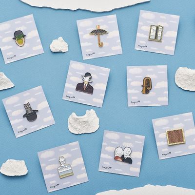 Licensed products - René Magritte Pin - PINPINPIN.IT