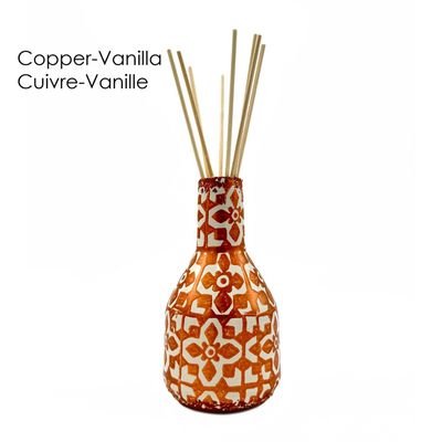 Decorative objects - Mosaic ceramic scented reed diffuser 150ml - WAX DESIGN - BARCELONA