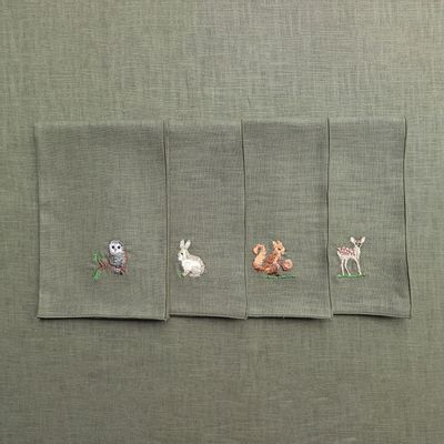 Table linen - Linen napkin | FORESTA - GIARDINO SEGRETO