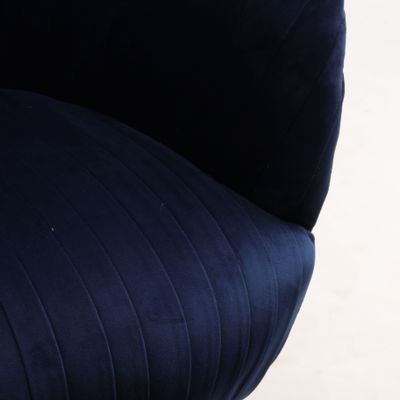 Fauteuils - Fauteuil Palace en Velours Bleu – Confort et Style - JP2B DECORATION