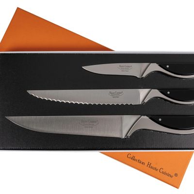 Knives - Haute Cuisine knives - Claude Dozorme - Set of 3 knives - LAGUIOLE CLAUDE DOZORME