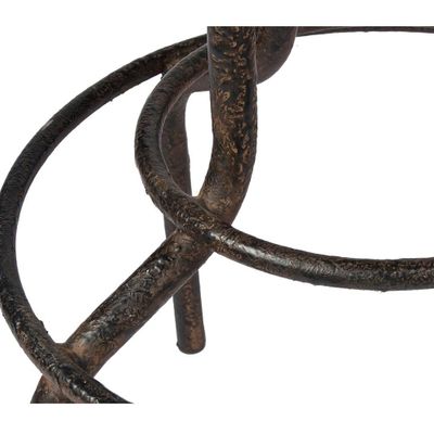 Tables Salle à Manger - Table haute en bois et métal, design industriel et robuste - JP2B DECORATION