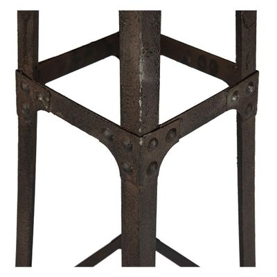 Plafonniers - Grande lampe industrielle en bois recyclé, design authentique, 161 cm - JP2B DECORATION