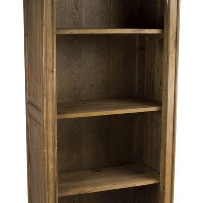 Shelves - Industrial bookshelf in recycled wood, 200 cm, vintage design in pine - JP2B DECORATION