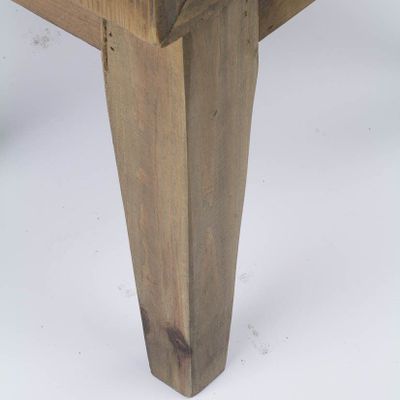 Other tables - Side table in recycled wood, 57 cm, multicolored, vintage style - JP2B DECORATION