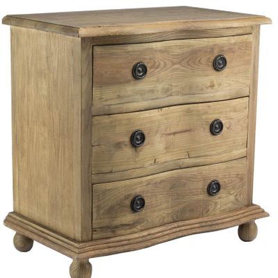 Commodes - Commode en bois recyclé, 76 cm, style industriel vintage - JP2B DECORATION