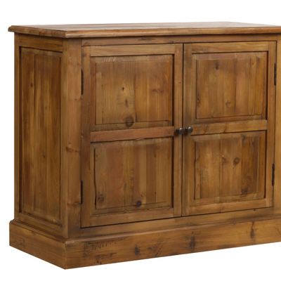 Buffets - Bas de buffet Romy en bois vieilli, 2 portes, 95 cm - JP2B DECORATION
