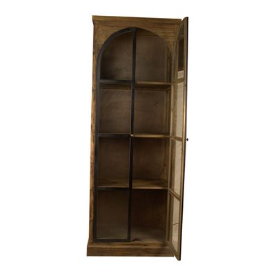 Sideboards - Industrial wardrobe in recycled wood, 2 doors, sturdy and authentic design - JP2B DECORATION