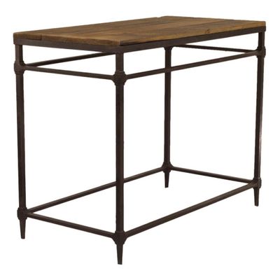 Dining Tables - High table in wood and metal, industrial and robust design - JP2B DECORATION