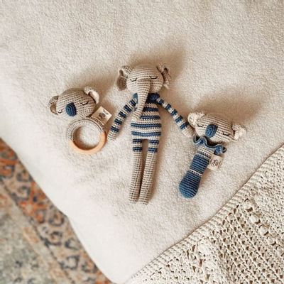 Toys - Ellie Elephant | striped - PATTI OSLO