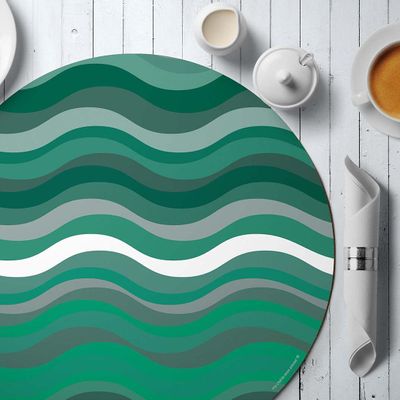 Design objects - Placemat Psychedelic Green - MA CHÉRIE MON AMOUR