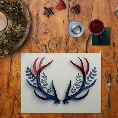 Design objects - Placemat Frenchy Antlers - MA CHÉRIE MON AMOUR