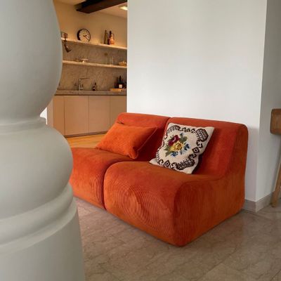 Office seating - POP CHAUFFEUR (orange) - MAISON JEUDI