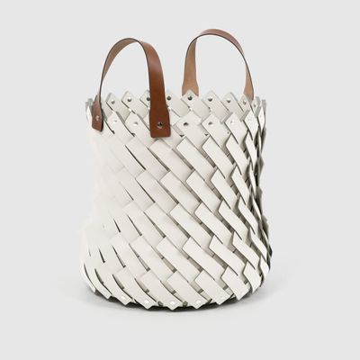 Decorative objects - ALMERIA MEDIUM BASKET WITH HANDLES - PINETTI