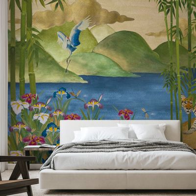 Papiers peints - ED-SG0101| Papier Peint Artisanal - AFFRESCHI & AFFRESCHI