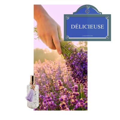 Home fragrances - Mini room fragrance - Delicious - Lavender notes - L'COLLECTIONS PARIS