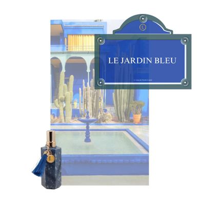 Parfums d'intérieur - Parfum d'ambiance mini - Le jardin bleu - L'COLLECTIONS PARIS