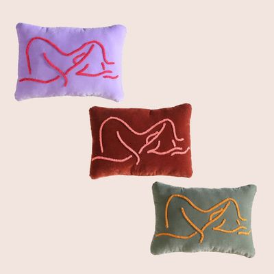 Coussins textile - Les courbes de l'oreiller - MUJA JUMA