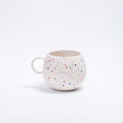 Mugs - New Party Ball Mug 500ml White - EGG BACK HOME