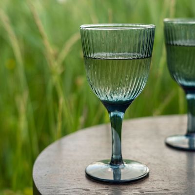 Verres à pied - Verre à vin soufflé à la bouche Amnis - KINTA