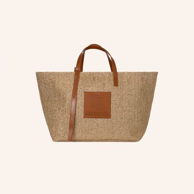 Bags and totes - Jute XL Shoulder Bag-Gold Lurex - LOOMCODE