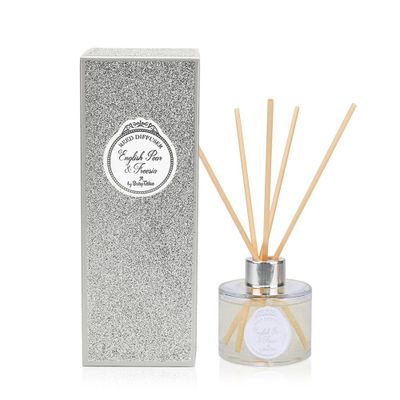 Parfums d'intérieur - Diffuseur Reed à paillettes argentées 100 ml - SOAPTALES