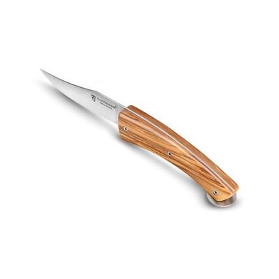 Knives - Large cheese knife - Claude Dozorme - Olive wood handle - LAGUIOLE CLAUDE DOZORME