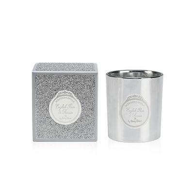 Bougies - Candle silver glitter 120gr - SOAPTALES