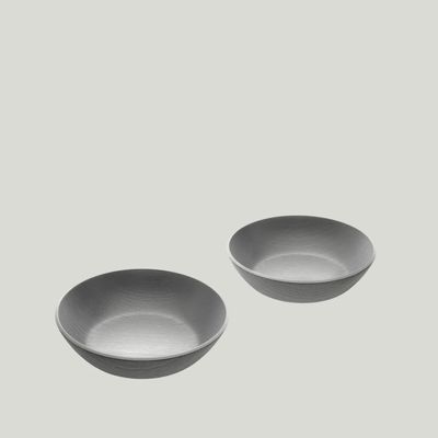 Plats et saladiers - PAIR OF ALUTABLE DESSERT BOWLS - REGENESI