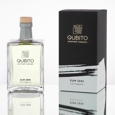 Home fragrances - ZUM ZERI 100ML - HOME FRAGRANCE (WITH STICKS) MADE IN ITALY - QUBITO