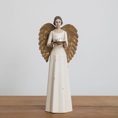 Other Christmas decorations - SOFIA ANGEL  TEA LIGHT HOLDER - MAHE HOMEWARE