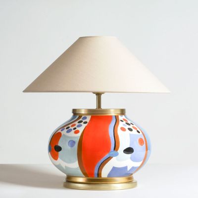 Ceramic - Lampe en céramique coral - PINOT INTERIOR