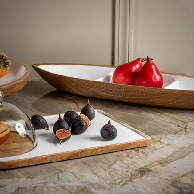 Platter and bowls - Madras Curva Lazy Susan - BE HOME