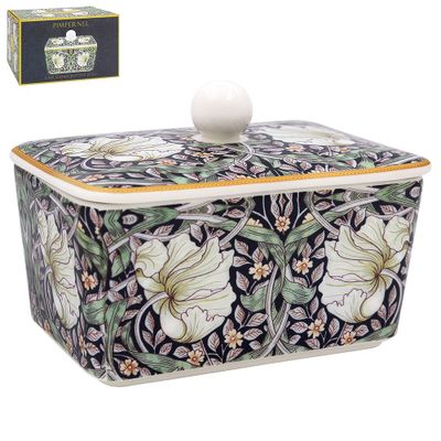 Platter and bowls - butter dish pimpernel midnight - KARENA INTERNATIONAL