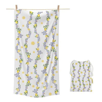 Bath towels - Beach towel pure citrus - SOAPTALES