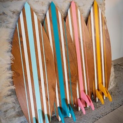 Other wall decoration - Planche de surf décorative "Rainbow" - LE COMPTOIR DE MALOW