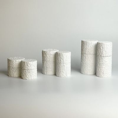 Accessoires thé et café - Boîte à thé en écorce mate noire et blanche - TOMIOKA