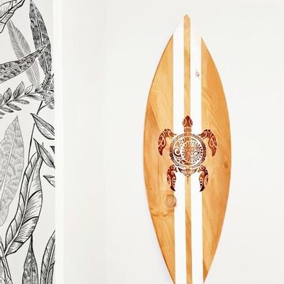 Other wall decoration - Decorative surfboard\" Anse Dufour” - LE COMPTOIR DE MALOW