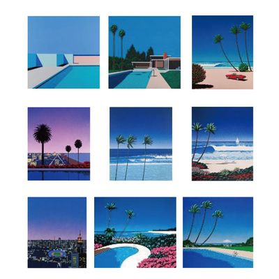 Objets design - CITY POP ART  Giclee Print /HIROSHI NAGAI - CITY POP ART