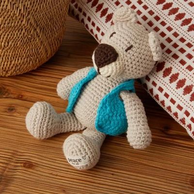 Soft toy - Handmade Peace Bear - UNHCR/MADE51