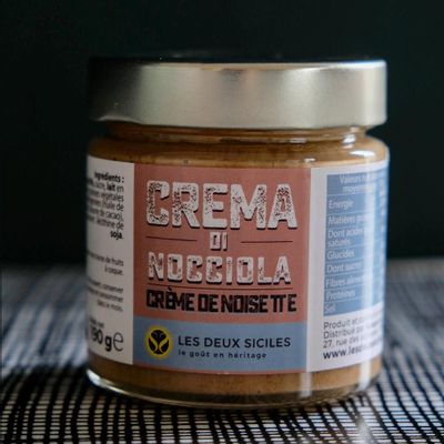 Delicatessen - Hazelnut cream, 45% hazelnuts - LES DEUX SICILES