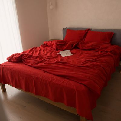 Linge de lit - Warm Rust - Parure de lit king size - DEFLORIAN