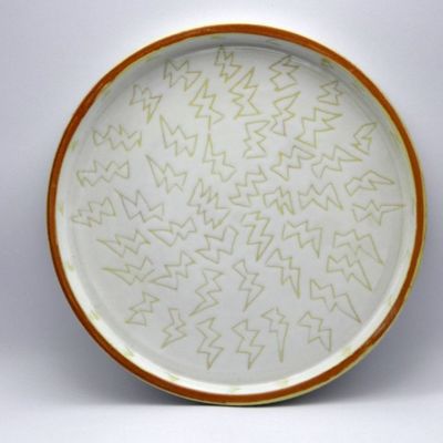 Assiettes au quotidien - Zig Zag - LOU ARTECERAMICA