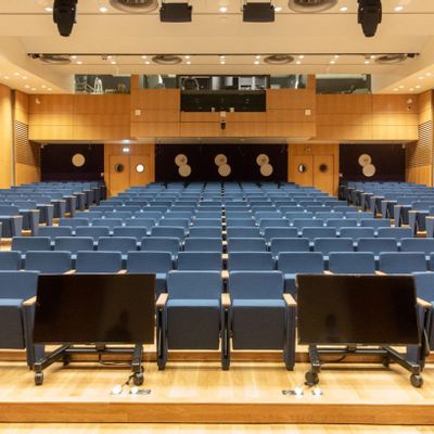 Chairs for hospitalities & contracts - ARAN STANDARD Auditorium Armchair - TALIN