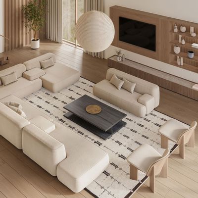 Tapis - MAYA Tapis à tisser spécial fini à la main - BM HOME