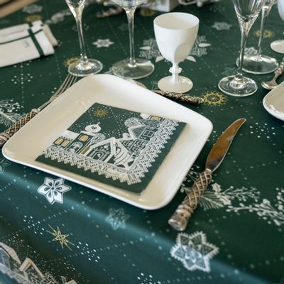 Linge de table textile - Nappe - Nuit étoilée - BEAUVILLÉ