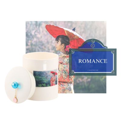 Candles - Candle - Romance - Japanese strawberry note - Basic - L'COLLECTIONS PARIS