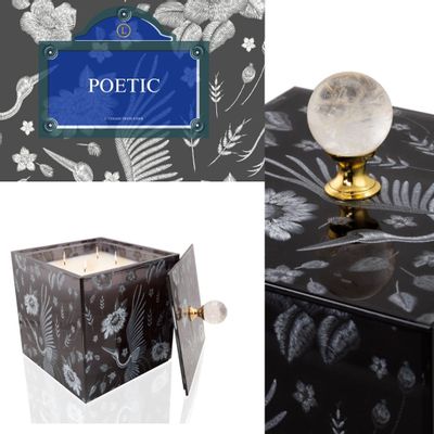 Bougies - Bougie - Poetic - Note de fleurs de cerisier - L'COLLECTIONS PARIS