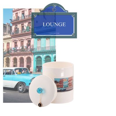 Bougies - Bougie - Lounge - Note de Mojito - Basic - L'COLLECTIONS PARIS